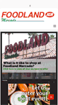 Mobile Screenshot of foodlandmarket.com